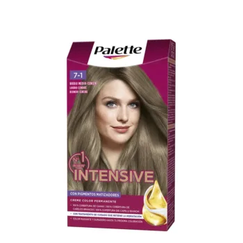 PALETTE PALETTE INTENSIVE dye #7.1-blonde medio ceniza 1 u