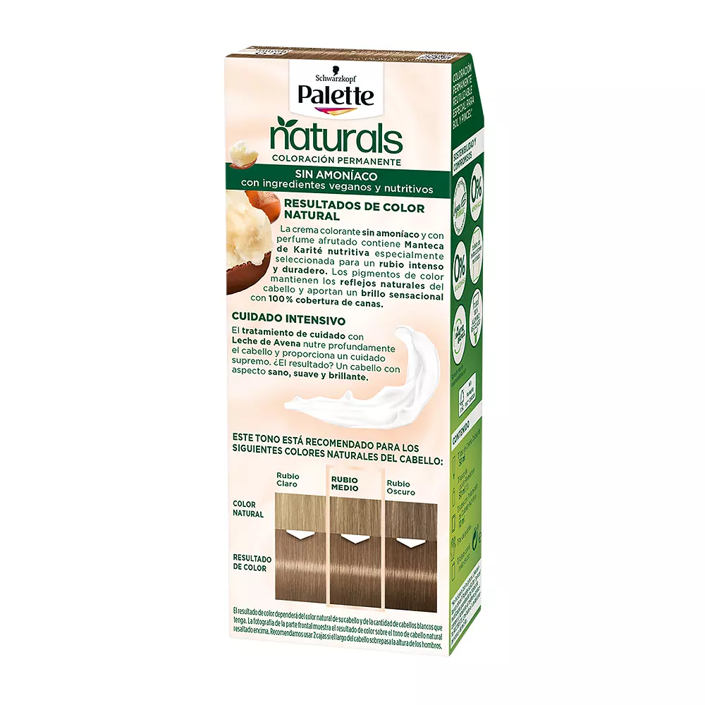 PALETTE PALETTE NATURAL dye #6.0-dark blonde 1 u
