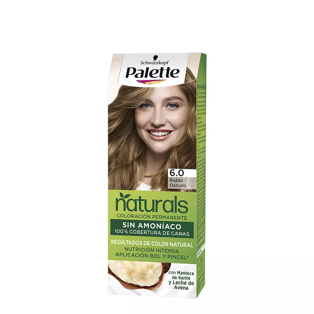 PALETTE PALETTE NATURAL dye #6.0-dark blonde 1 u PALETTE PALETTE NATURAL dye #6.0-dark blonde 1 u