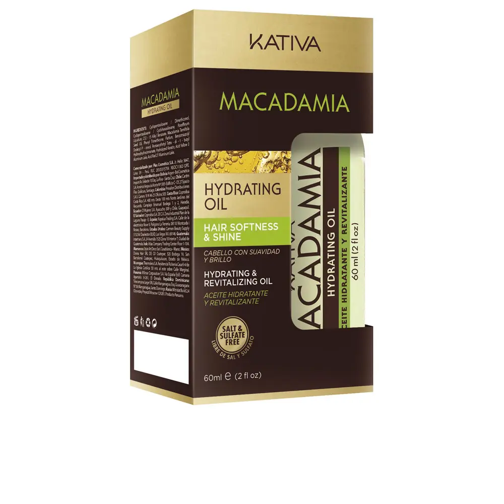 KATIVA MACADAMIA hydrating oil 60 ml KATIVA MACADAMIA hydrating oil 60 ml - Image 2