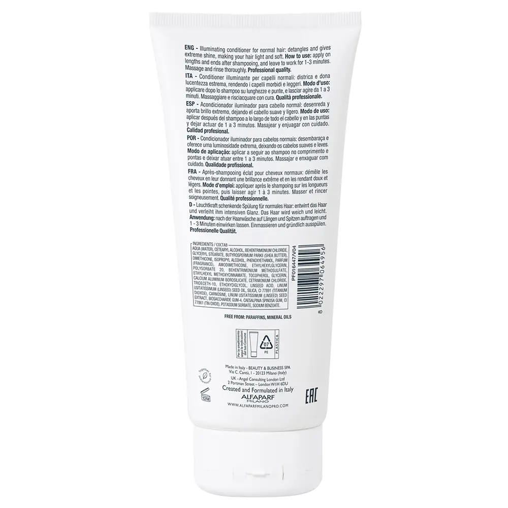 ALFAPARF MILANO SEMI DI LINO DIAMOND illuminating conditioner 200 ml