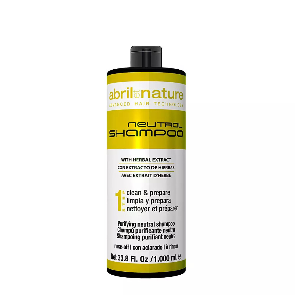 ABRIL ET NATURE+ NEUTRAL purifying neutral shampoo 1000 ml ABRIL ET NATURE+ NEUTRAL purifying neutral shampoo 1000 ml