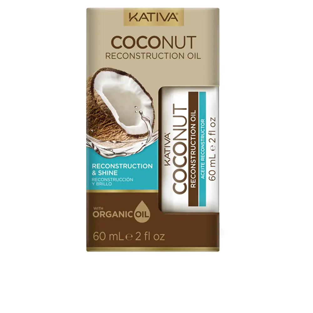 KATIVA COCONUT reconstruction & shine oil 60 ml