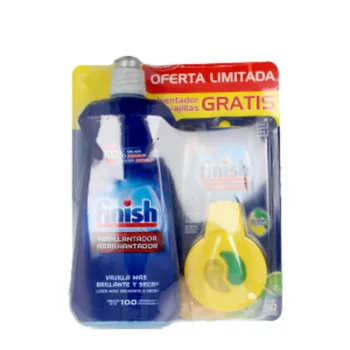 FINISH+ FINISH abrillantador lavavajillas 500 ml + ambientador lavavajillas 2 u FINISH+ FINISH abrillantador lavavajillas 500 ml + ambientador lavavajillas 2 u