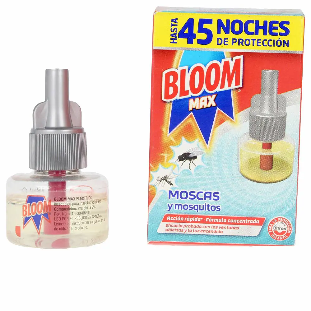BLOOM BLOOM MAX FLIES & MOSQUITOES rec.liquid electric 45 nights 18 ml