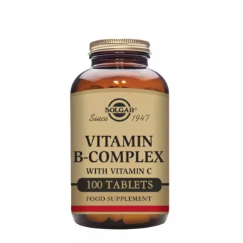 SOLGAR B-COMPLEX with VITAMIN C 100 tablets