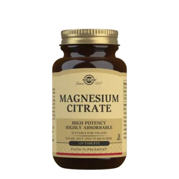 SOLGAR MAGNESIUM CITRATE 120 tablets SOLGAR MAGNESIUM CITRATE 120 tablets
