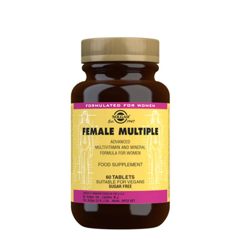SOLGAR FEMALE MULTIPLE 60 tablets SOLGAR FEMALE MULTIPLE 60 tablets
