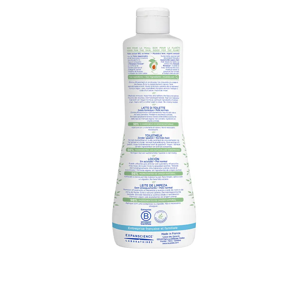 MUSTELA BABY-BOY lotion with avocado BIO 750 ml MUSTELA BABY-BOY lotion with avocado BIO 750 ml