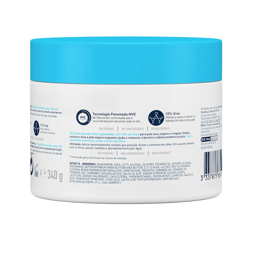 <span class="notranslate">CERAVE SA SMOOTHING CREAM</span> for dry skin 340 gr