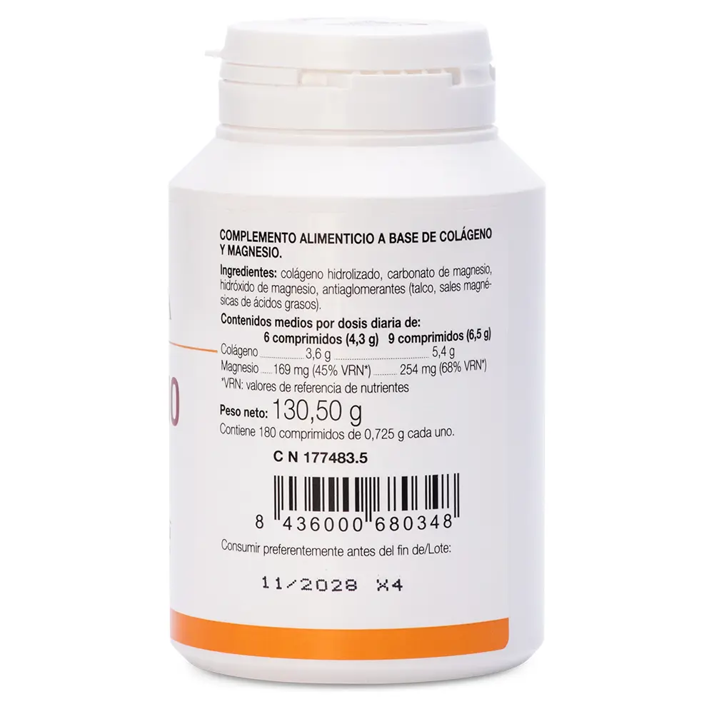 ANA MARÍA LAJUSTICIA COLLAGEN WITH MAGNESIUM 180 tablets ANA MARÍA LAJUSTICIA COLLAGEN WITH MAGNESIUM 180 tablets - Image 3