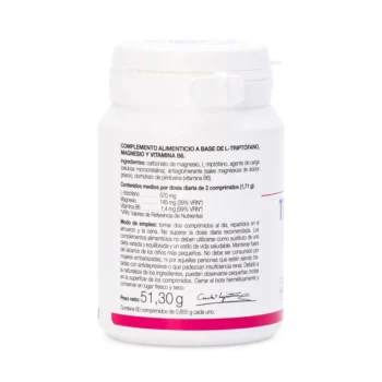 ANA MARÍA LAJUSTICIA TRIPTOFANO CON MAGNESIUM + VITAMIN B6 60 tablets