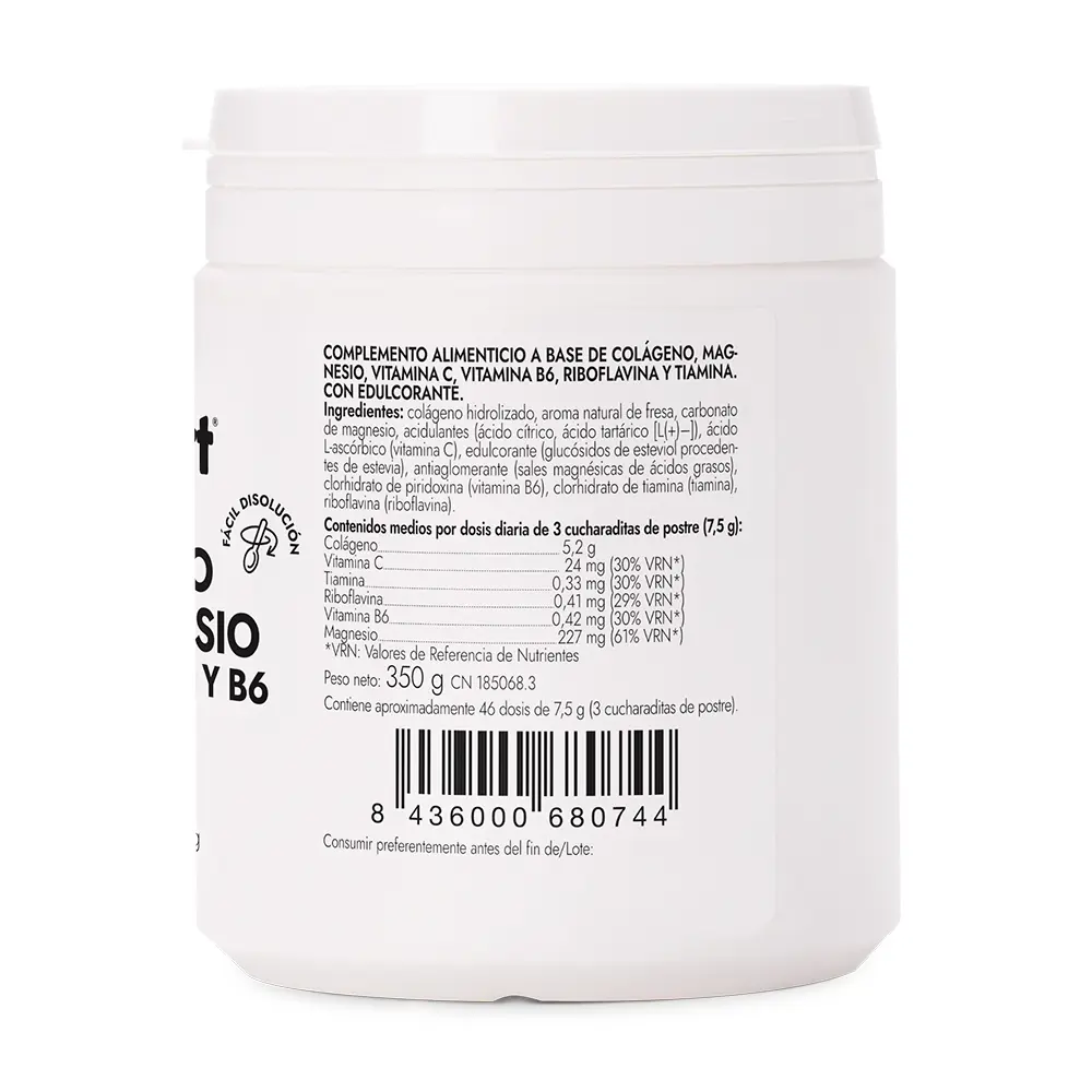 AMLSPORT COLLAGEN WITH MAGNESIUM + VIT.C + VIT.B1.B2.B6 strawberry flavor pol