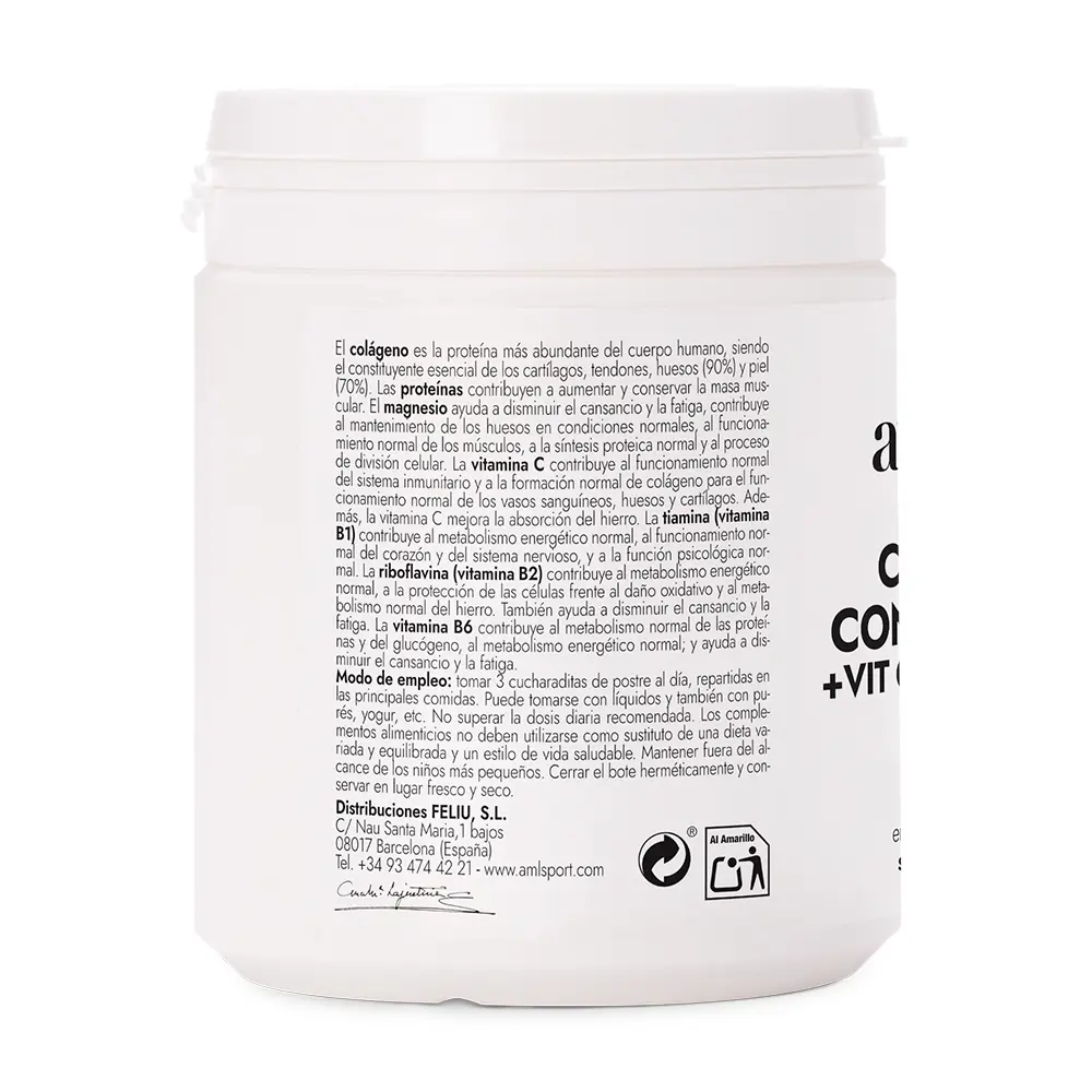 AMLSPORT COLLAGEN WITH MAGNESIUM + VIT.C + VIT.B1.B2.B6 strawberry flavor pol AMLSPORT COLLAGEN WITH MAGNESIUM + VIT.C + VIT.B1.B2.B6 strawberry flavor pol - Image 3