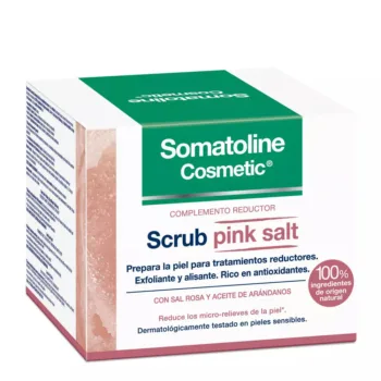 SOMATOLINE COSMETIC SCRUB exfoliating complement reductor pink salt 350 gr