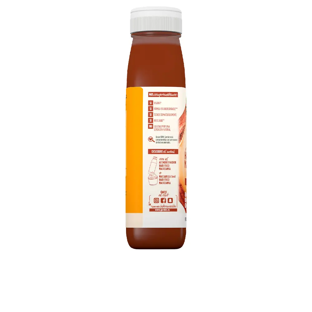 GARNIER FRUCTIS HAIR FOOD macadamia smoothing shampoo 350 ml GARNIER FRUCTIS HAIR FOOD macadamia smoothing shampoo 350 ml - Image 3