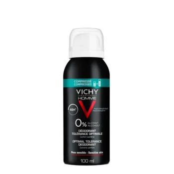VICHY HOMME tolrance optimale déo spray sensible 100 ml