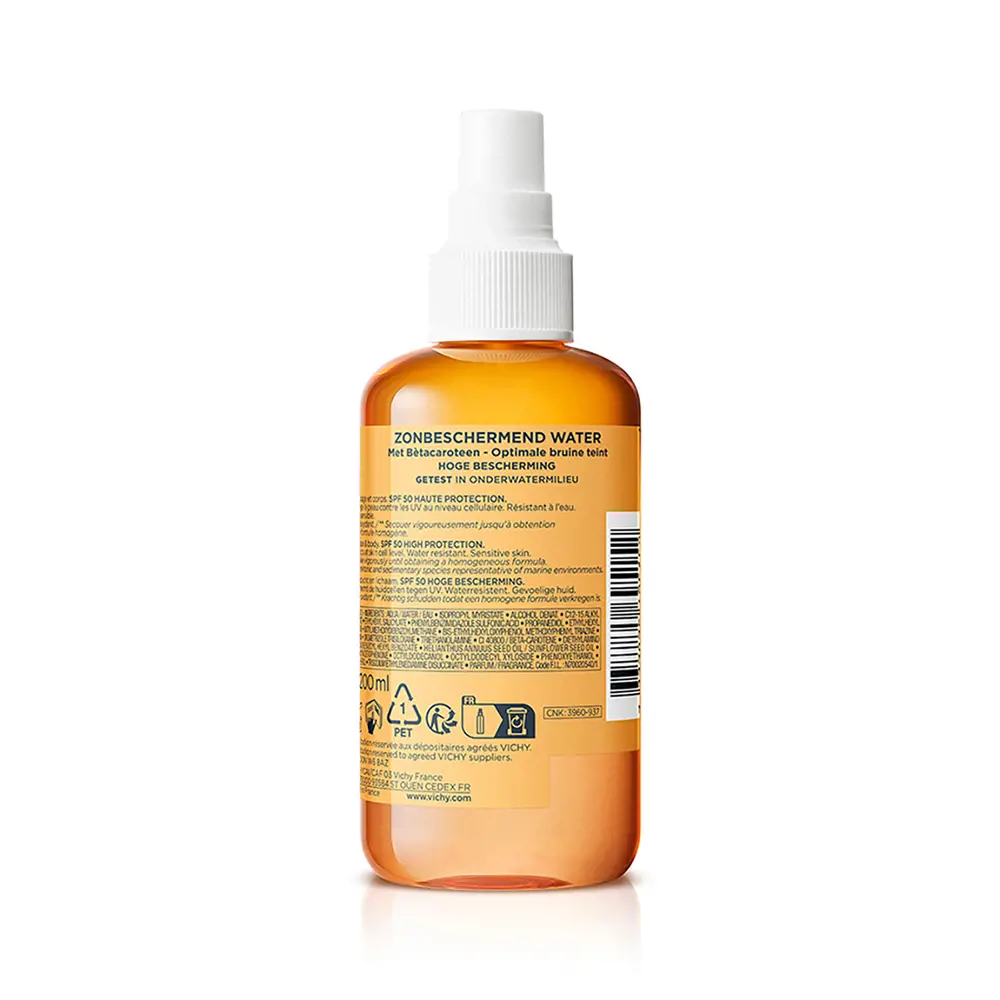 VICHY IDAL SOLEIL eau de protection solaire hle sub SPF50 200 ml