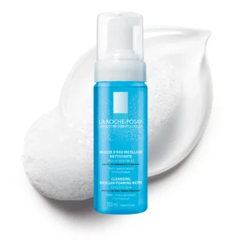 <span class="notranslate">LA ROCHE POSAY MOUSSE D'EAU MICELLAIRE</span> nettoyante peaux sensibles 150 ml