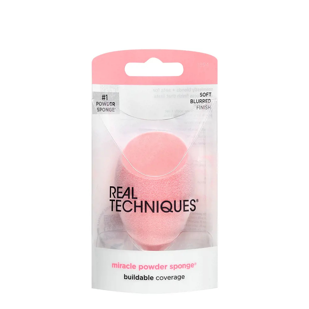 REAL TECHNIQUES MIRACLE powder sponge 1 u REAL TECHNIQUES MIRACLE powder sponge 1 u