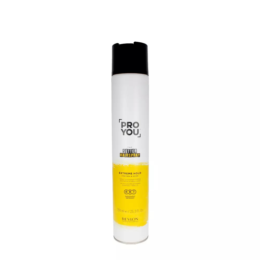 REVLON PROYOU the setter hairspray strong 750 ml REVLON PROYOU the setter hairspray strong 750 ml