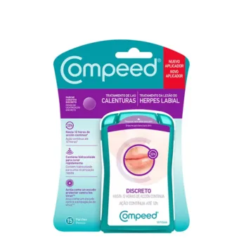 COMPEED SORES-HERPES LIPSTICKS invisible patches x 15 u