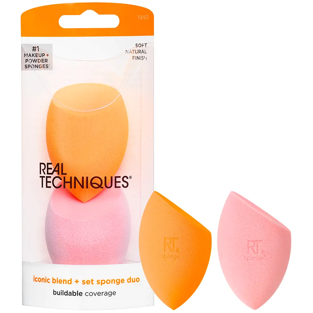REAL TECHNIQUES MIRACLE COMPLEXION SPONGE LOT 2 pcs