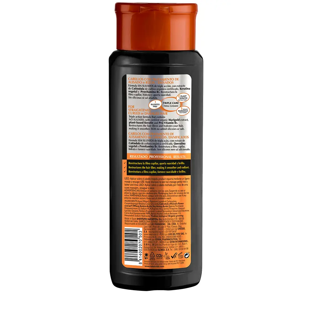 NATUR VITAL ORGANIC SALON champoo sulfate-free cuidado delicado 300 ml NATUR VITAL ORGANIC SALON champoo sulfate-free cuidado delicado 300 ml