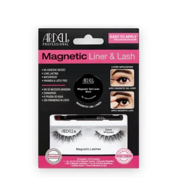 ARDELL MAGNETIC LINER & LASH DEMI WISPIES liner + 2 lashes