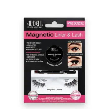 ARDELL MAGNETIC LINER & LASH ACCENT # liner + 2 lashes