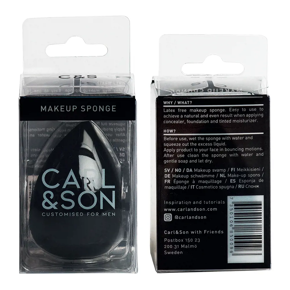 CARL&SON Eponge de MAQUILLAGE #noire 15 gr CARL&SON Eponge de MAQUILLAGE #noire 15 gr