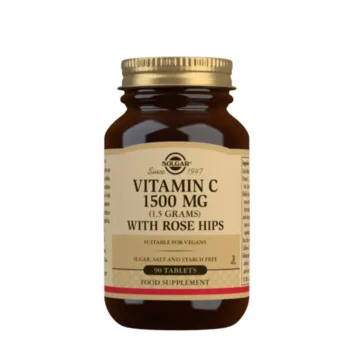 SOLGAR ROSE HIPS C 1500mg. 90 capsules