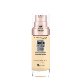 MAYBELLINE DREAM RADIANT LIQUID hydrating foundation #010-ivory