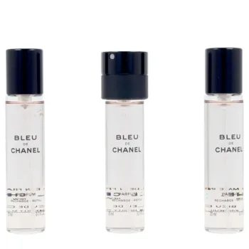 <span class="notranslate">CHANEL BLEU</span> eau de parfum spray twist & spray 3 refills x 20 ml for Men