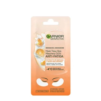 GARNIER SKINACTIVE mask tissu eyes antifatiga x 2 parches