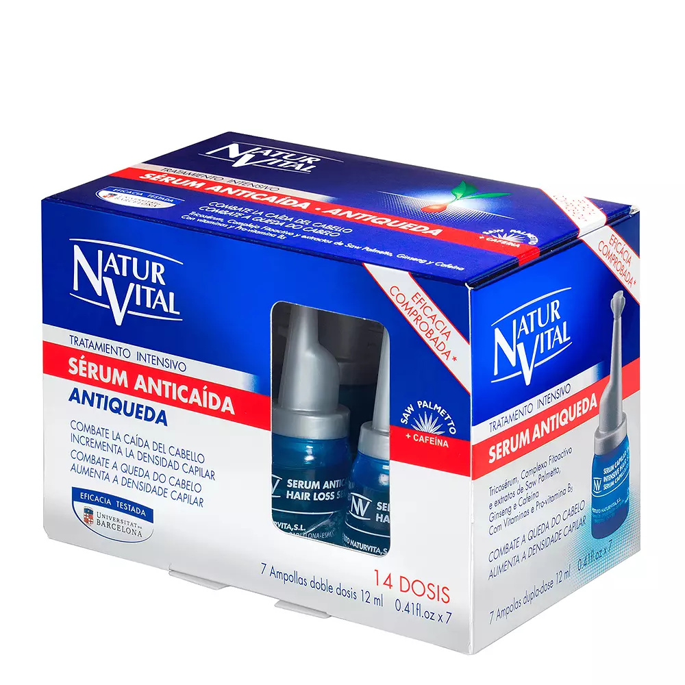 NATUR VITAL SERUM ANTI-FALL treatment intensivo 7 ampoules x 12 ml NATUR VITAL SERUM ANTI-FALL treatment intensivo 7 ampoules x 12 ml