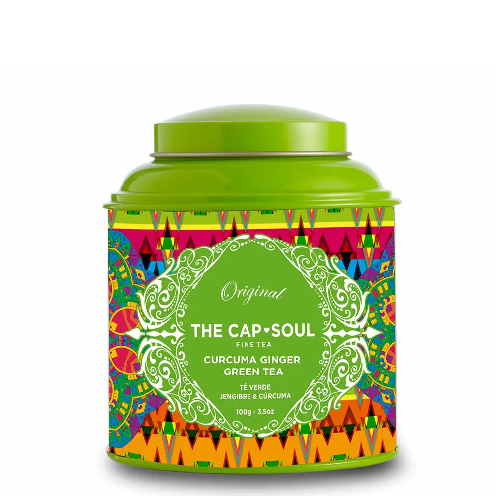 THE CAPSOUL TEA GRANEL ginger & turmeric 100 gr THE CAPSOUL TEA GRANEL ginger & turmeric 100 gr