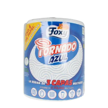FOXY TORNADO AZUL bobina multiusos 3 capas 1 kg