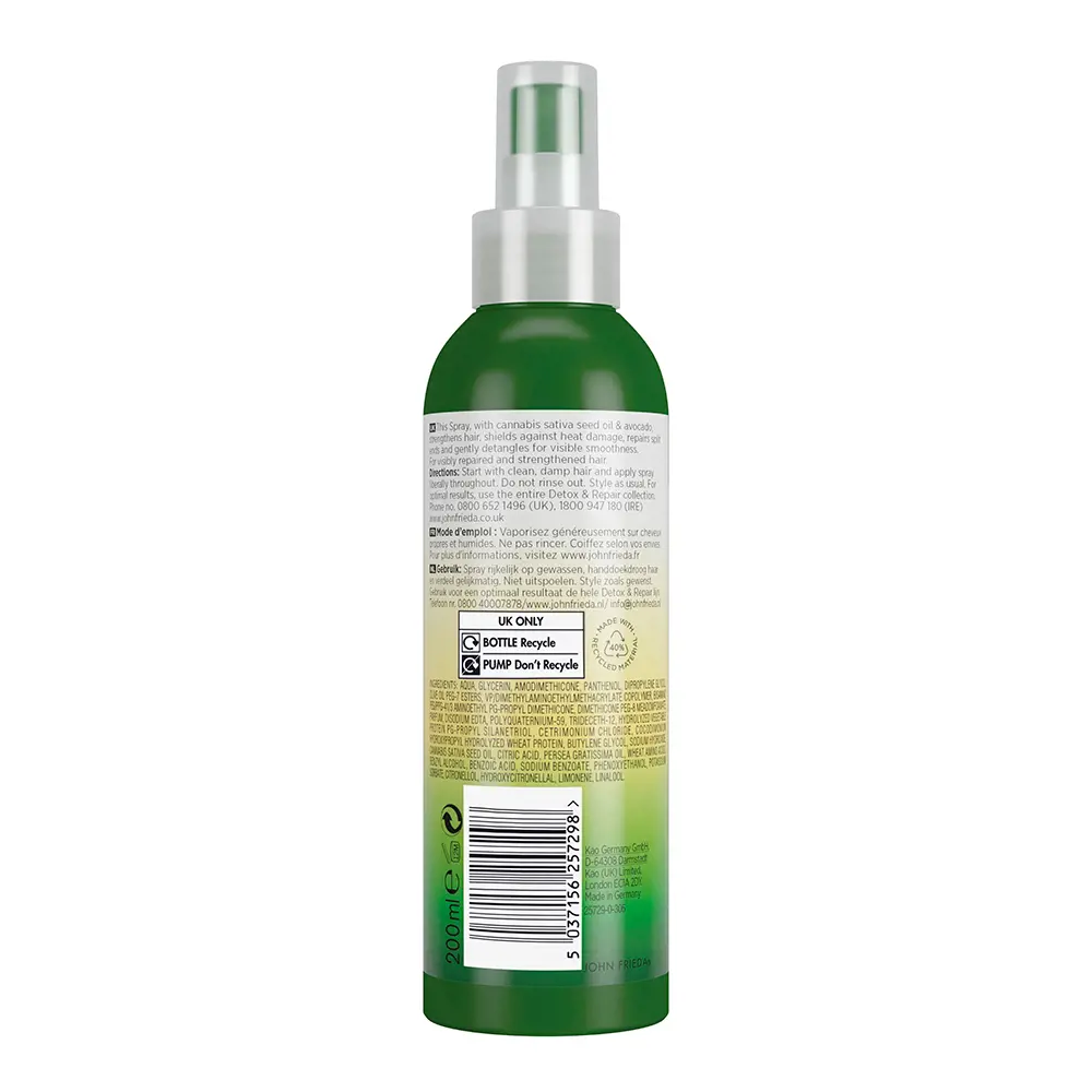 JOHN FRIEDA DETOX & REPAIR care & protect spray 100 ml
