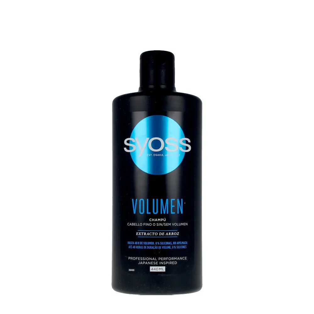 SYOSS VOLUMEN champoo cabello fino-sin body 440 ml SYOSS VOLUMEN champoo cabello fino-sin body 440 ml