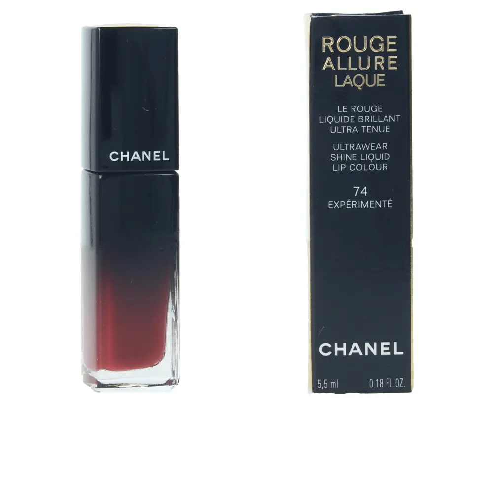CHANEL ROUGE ALLURE LAQUE #74-experimente