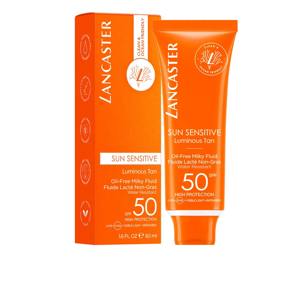 LANCASTER SUN SENSITIVE oil-free milky fluid SPF50 50 ml