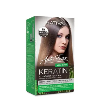 KATIVA KERATIN ANTI-FRIZZ straightening sin plancha extra brillo 30 das KATIVA KERATIN ANTI-FRIZZ straightening sin plancha extra brillo 30 das