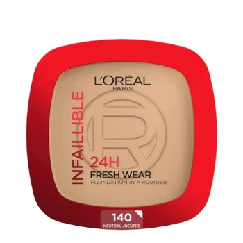 L'ORÉAL PARIS INFALLIBLE 24H fresh wear foundation compact #140