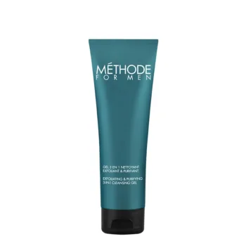 JEANNE PIAUBERT MTHODE FOR MEN Gel 3en1 Nettoyant Esfoliante&Purifiant 125 ml