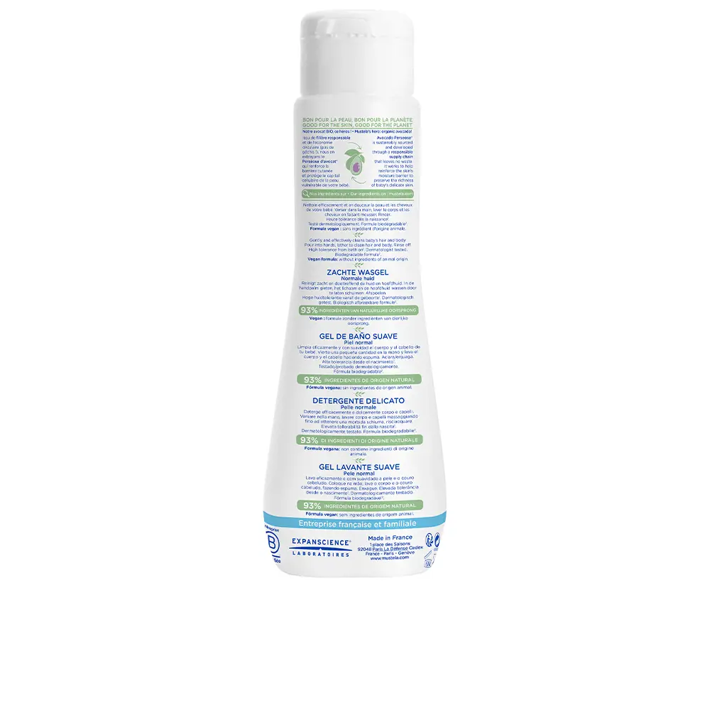 MUSTELA BEB-NIO gel de bao gentle 200 ml MUSTELA BEB-NIO gel de bao gentle 200 ml