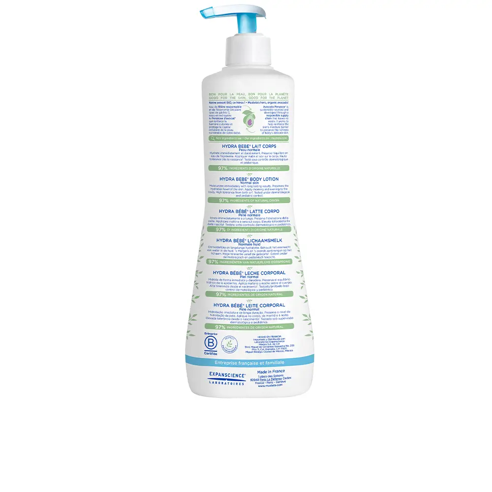 MUSTELA BEB-NIO milk body 750 ml MUSTELA BEB-NIO milk body 750 ml - Image 2