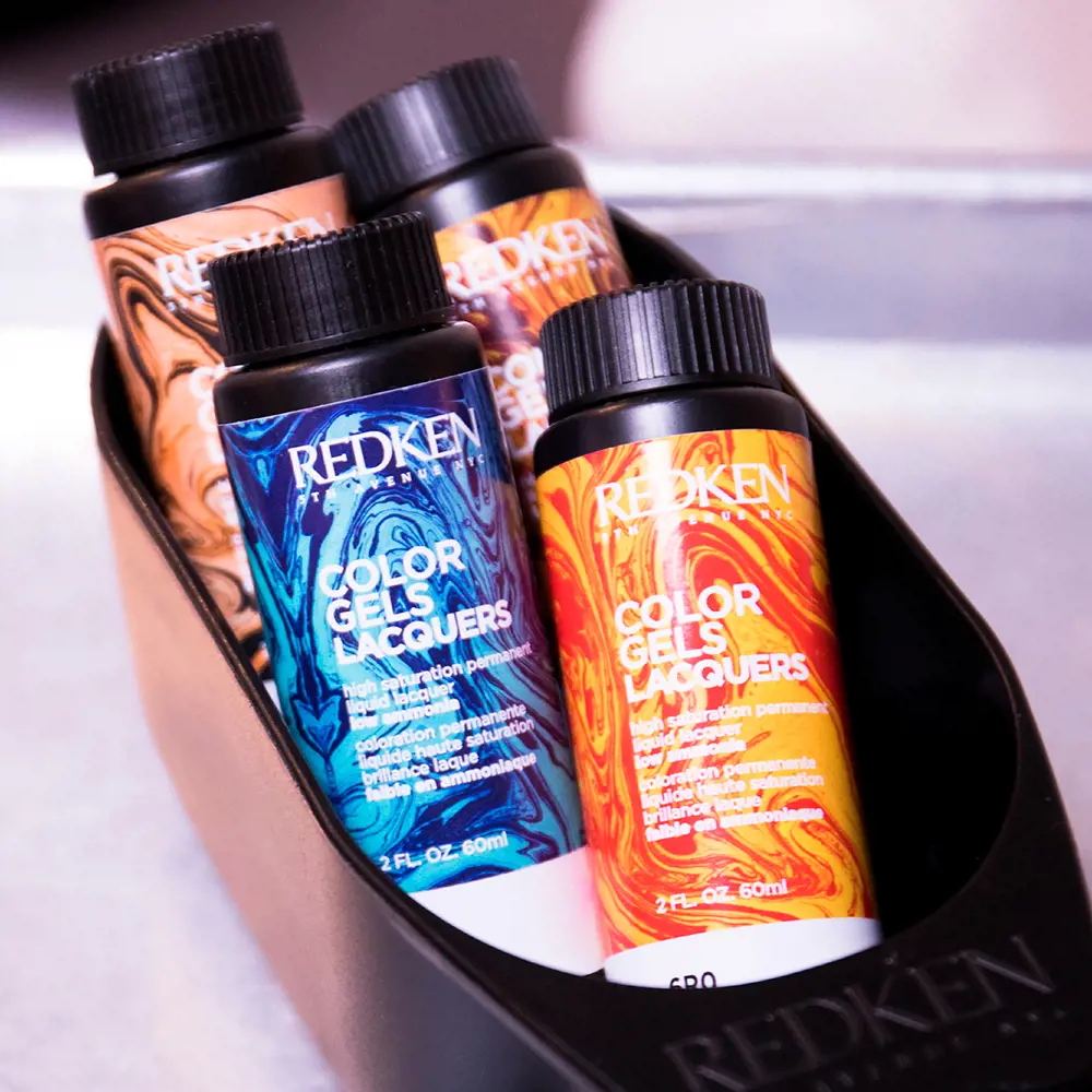 REDKEN COLOR GEL LACQUERS #6NN-chocolate mousse 60 ml x 3 u