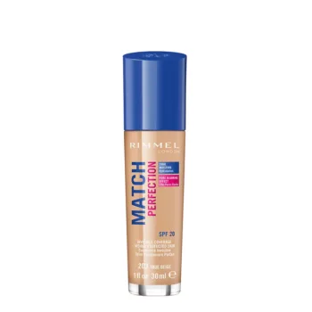 RIMMEL LONDON MATCH PERFECTION fondotinta #203 30 ml RIMMEL LONDON MATCH PERFECTION fondotinta #203 30 ml