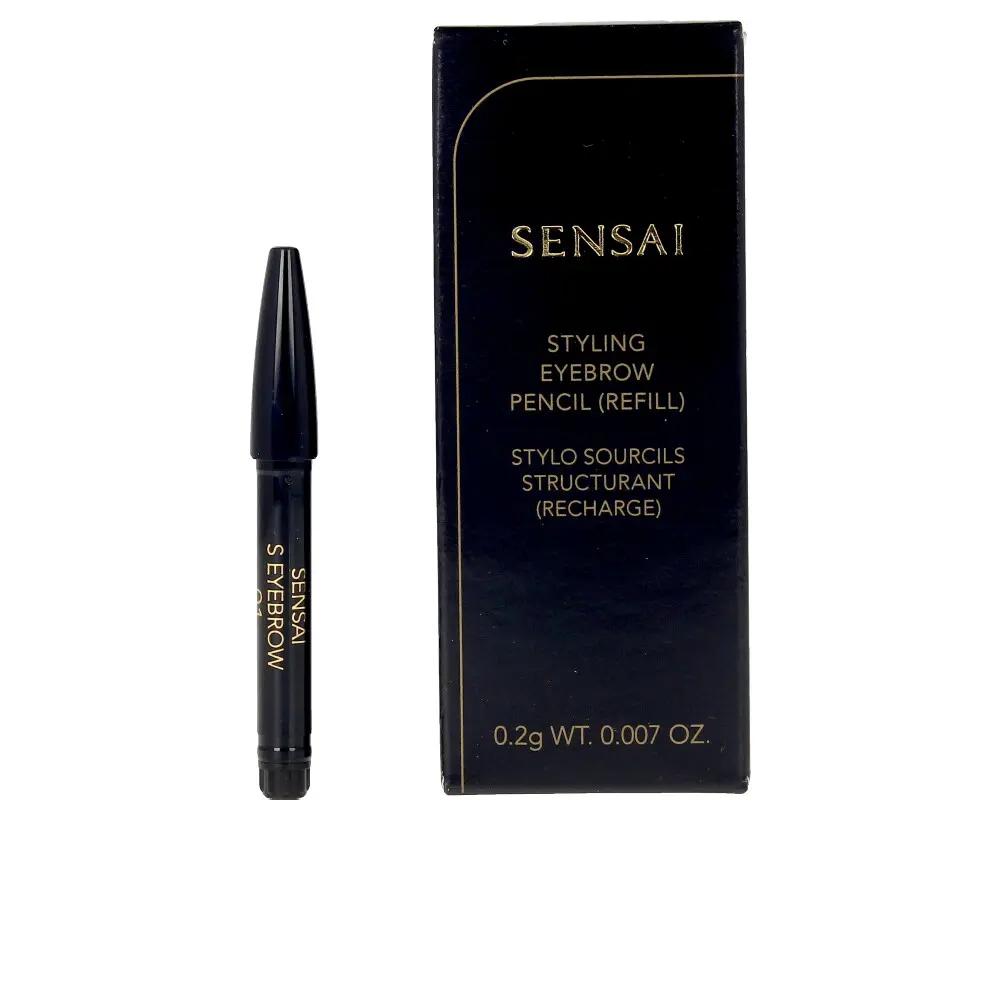 SENSAI STYLING EYEBROW pencil refill #01-dark brown
